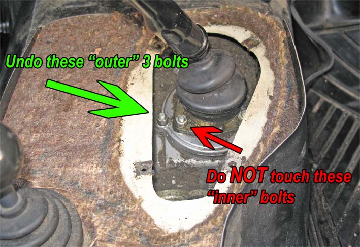 Lada Niva gearbox top-up